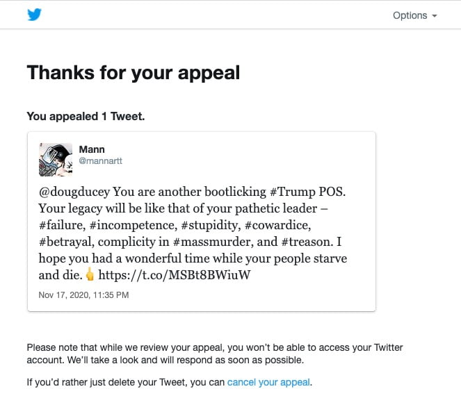 Twitter Censorship–Absurdly Saving the Feelings of Public Figures 9
