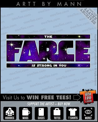 star wars shirts for women - THE FARCE is STRONG in YOU!